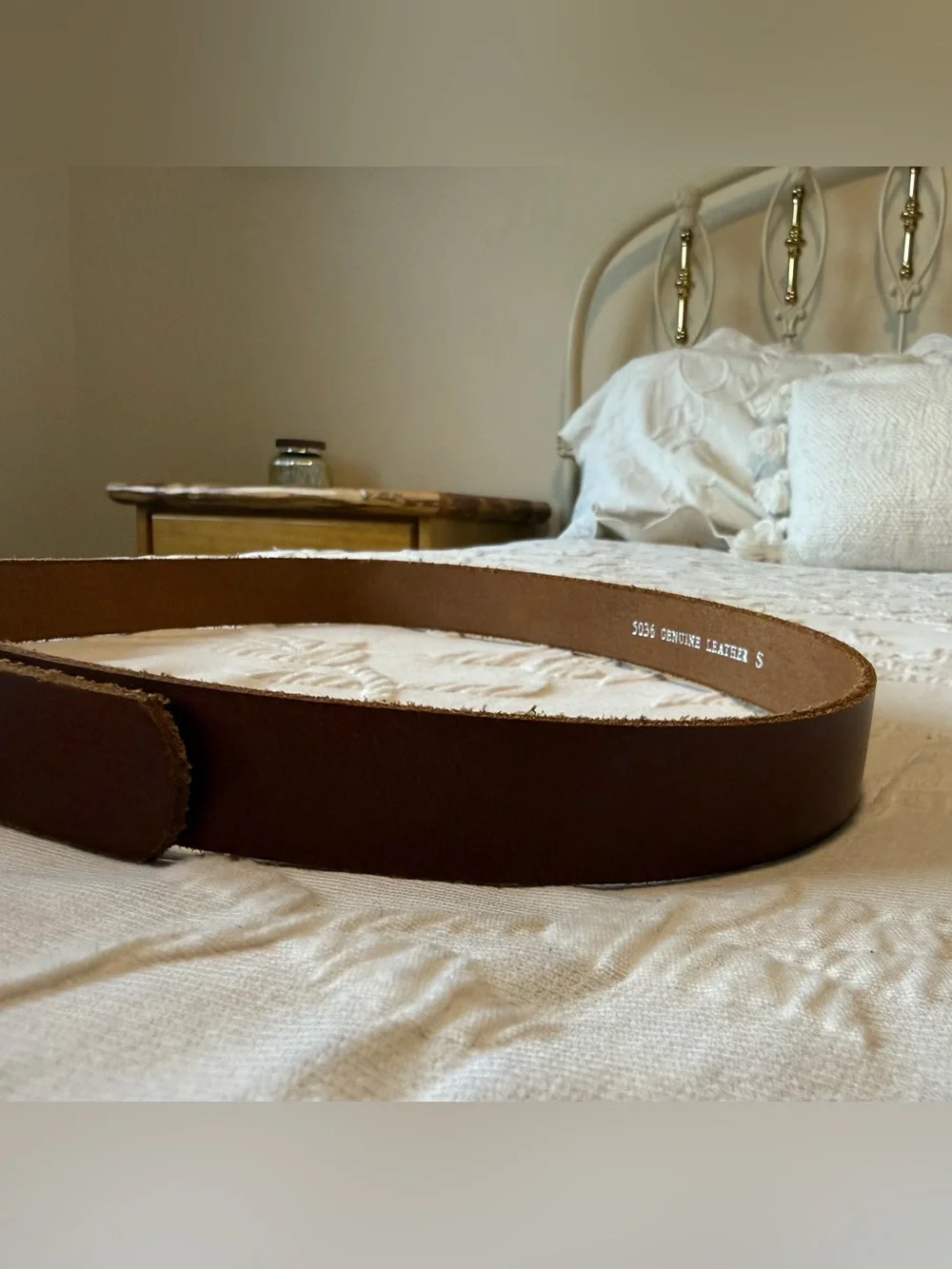 Lucky Brand Brown Leather Belt